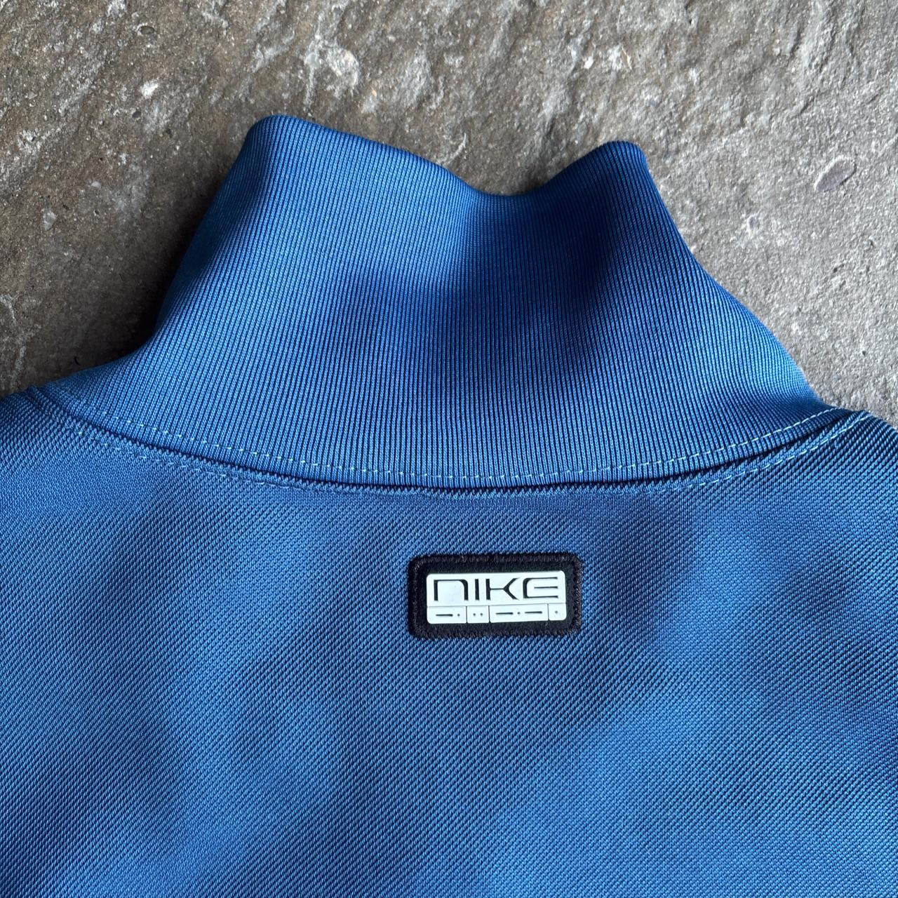 Blue & Grey Nike Full Zip Tracksuit Top