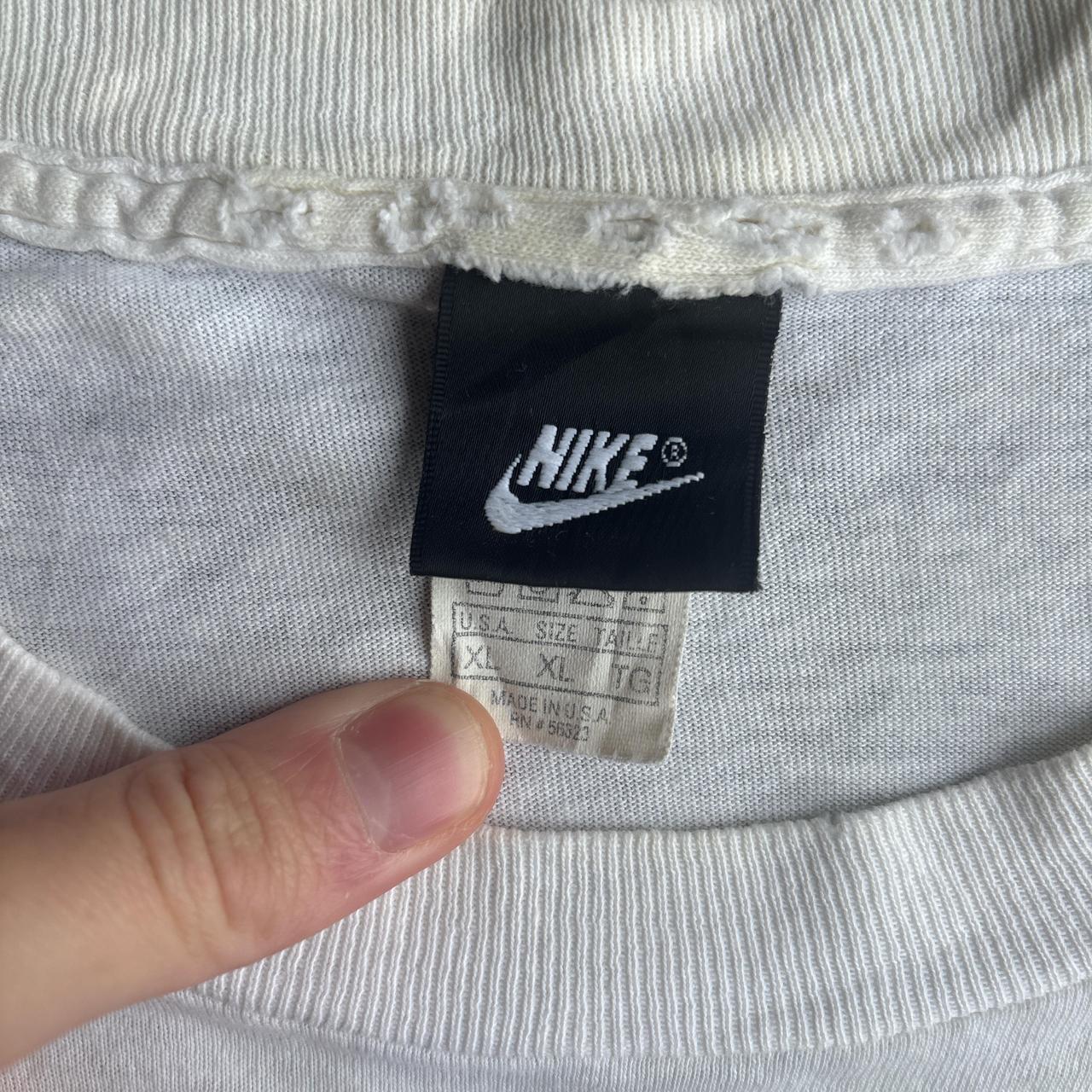 Vintage ‘96 White Nike Single Stitch Pen Design T-Shirt - XL