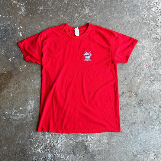 Red Coca Cola Liberty Graphic T-Shirt
