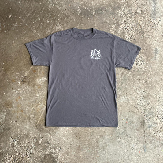 Grey Graphic Bar & Grill T-Shirt - M