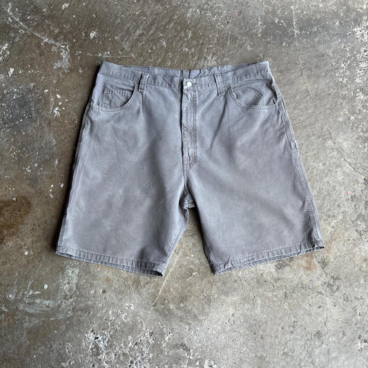 Grey Wrangler Carpenter Shorts