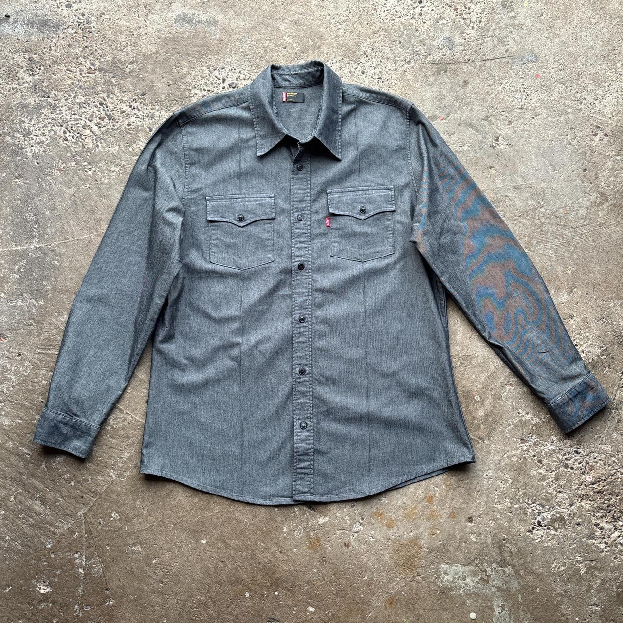 Grey Levi’s Sta-prest shirt - XL