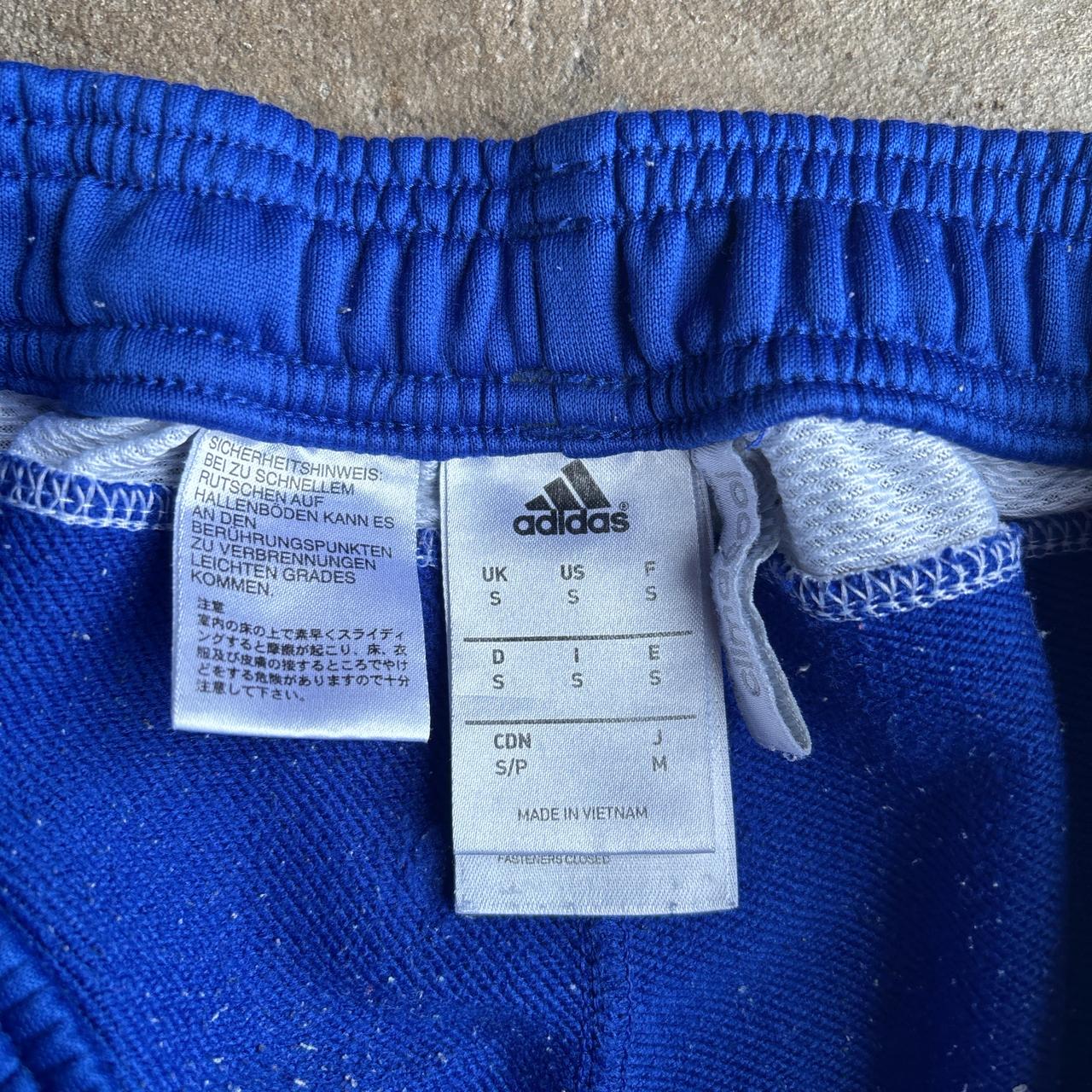 Blue Chelsea Adidas Tracksuit Bottoms