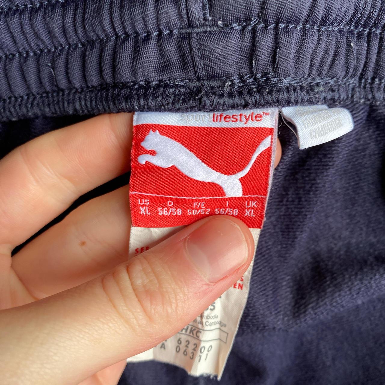 Navy Puma Tracksuit Pants - XL