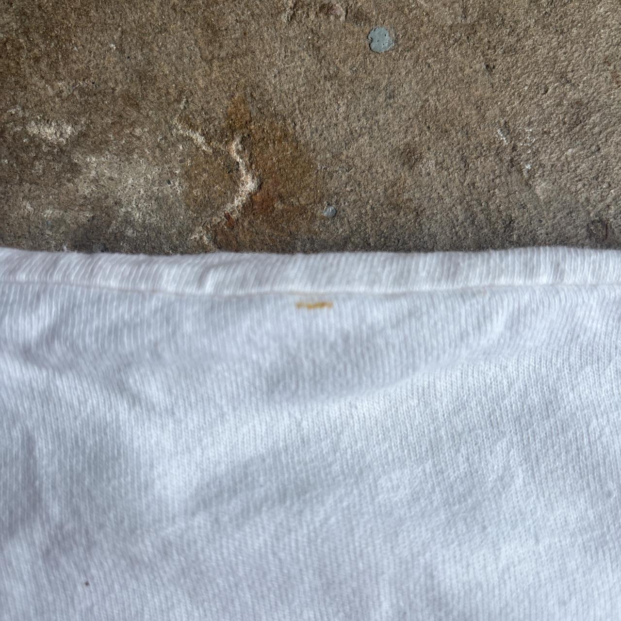 White Single Stitch Graphic T-Shirt - XL
