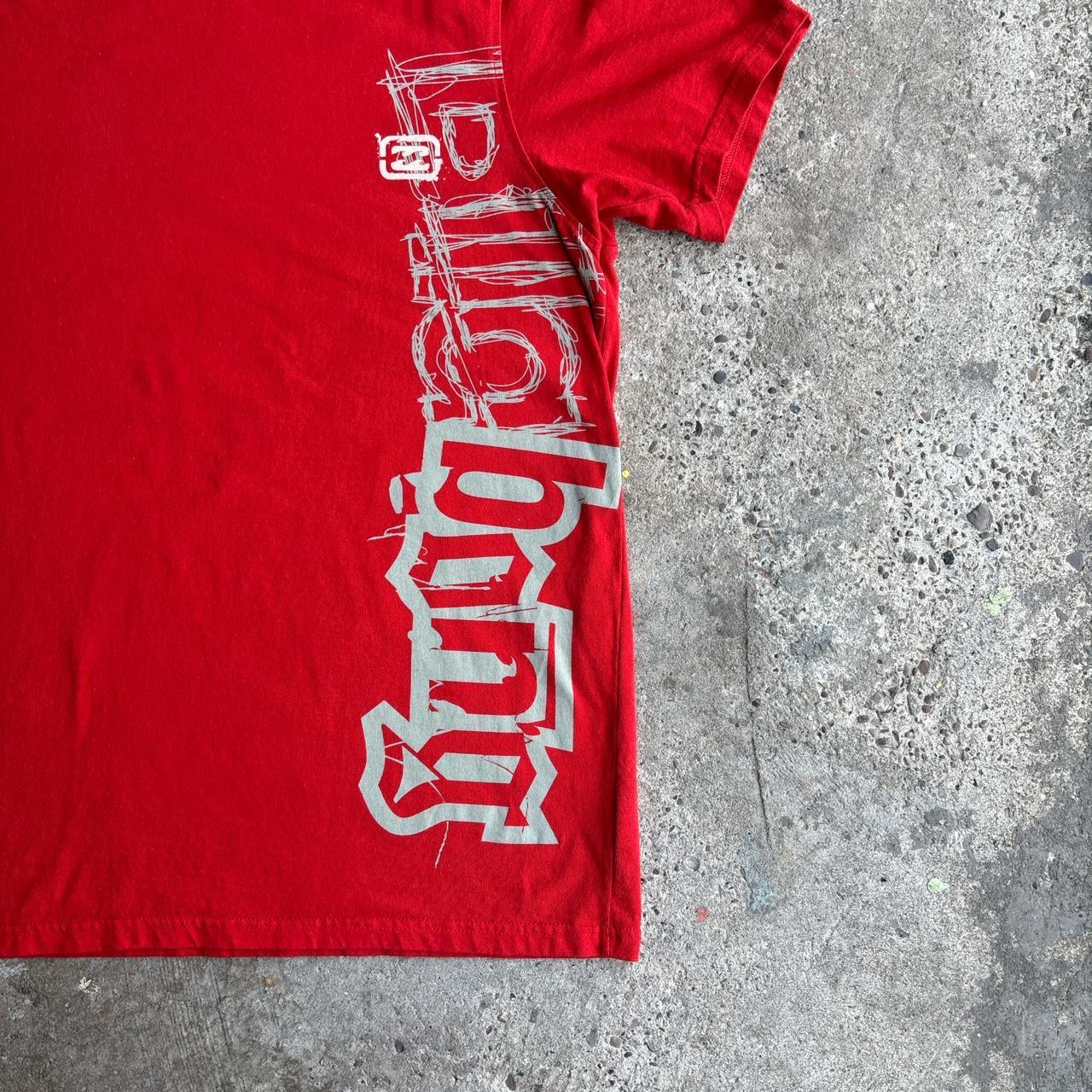 Red Billabong Vintage Y2K T-Shirt