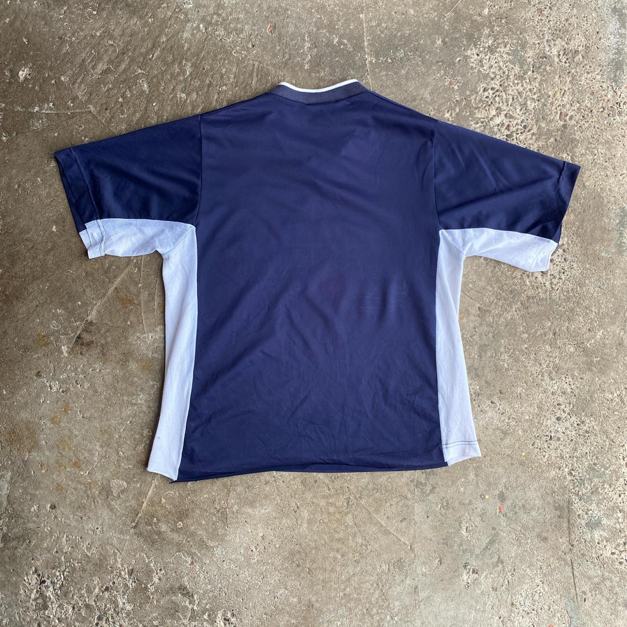 Navy & White Vintage Umbro Sportswear T-Shirt - M