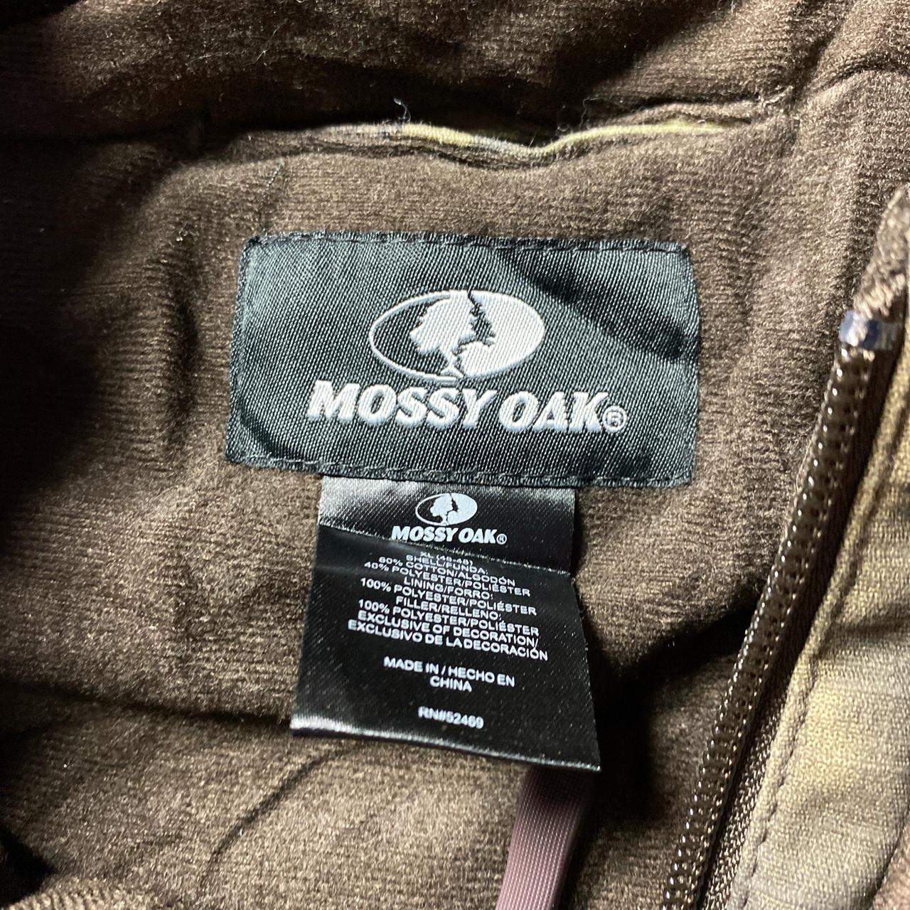 Mossy Oak Woodland Print Hooded Jacket - XL
