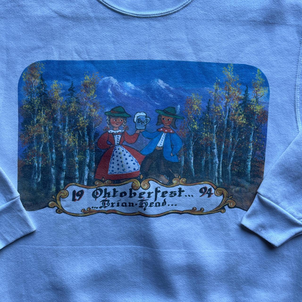 Vintage Oktoberfest ‘94 White Sweatshirt