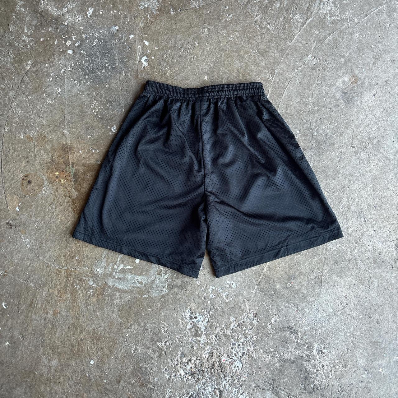 Black Mesh Basketball Shorts