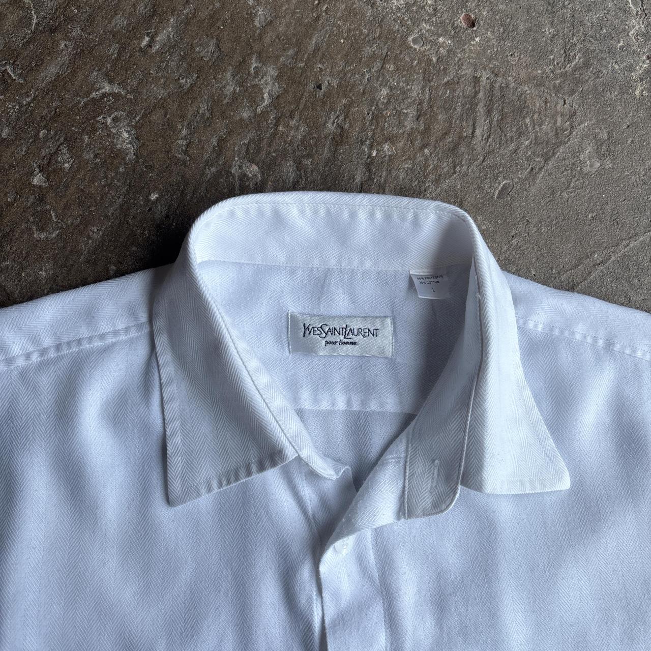 Vintage White Yves Saint Laurent shirt - L