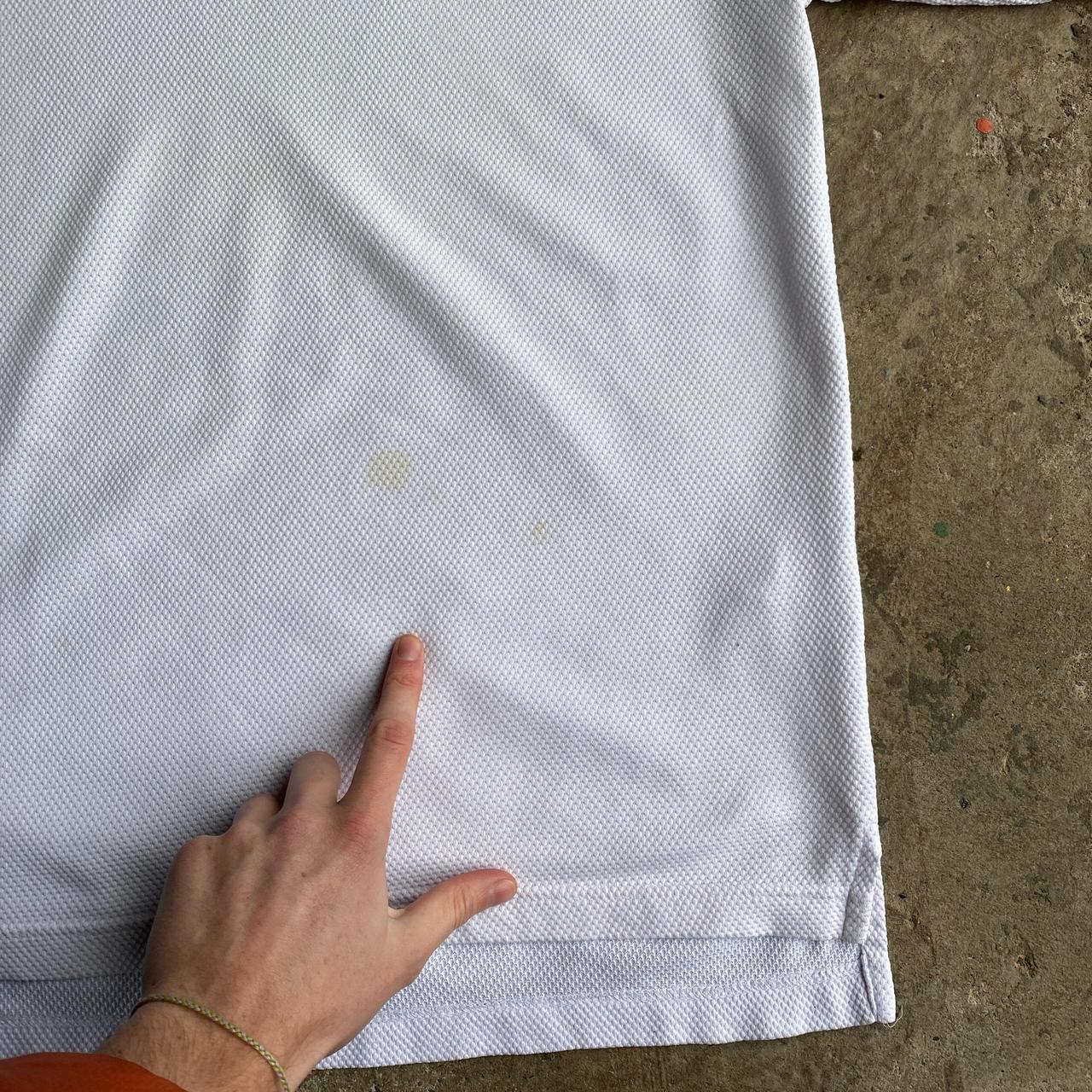 White Nike Michigan Wolverines Polo Shirt - XL