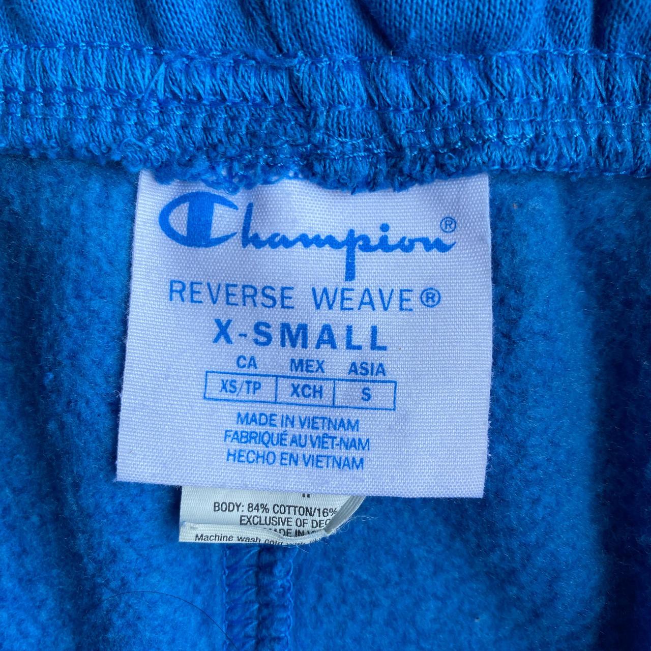 Blue Champion Reverse Weave Joggers - XS