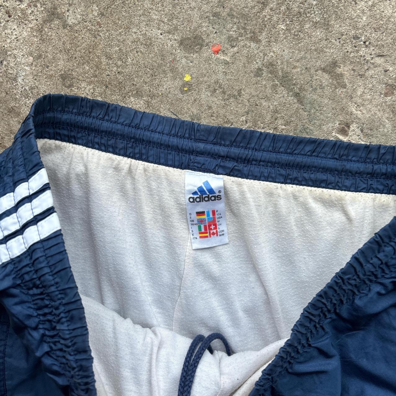 90s Navy Adidas track pants
