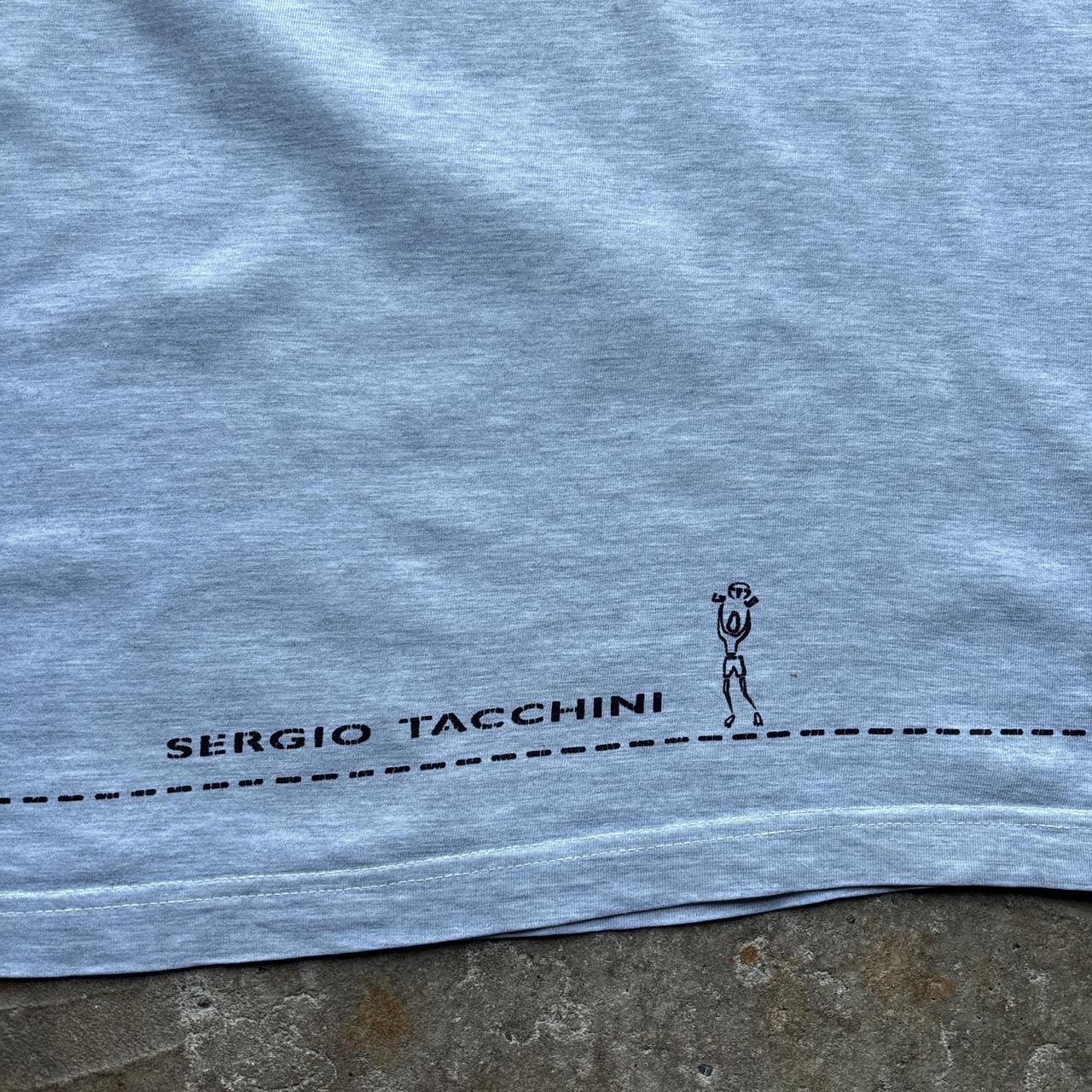 00s Sergio Tacchini graphic tee - XL