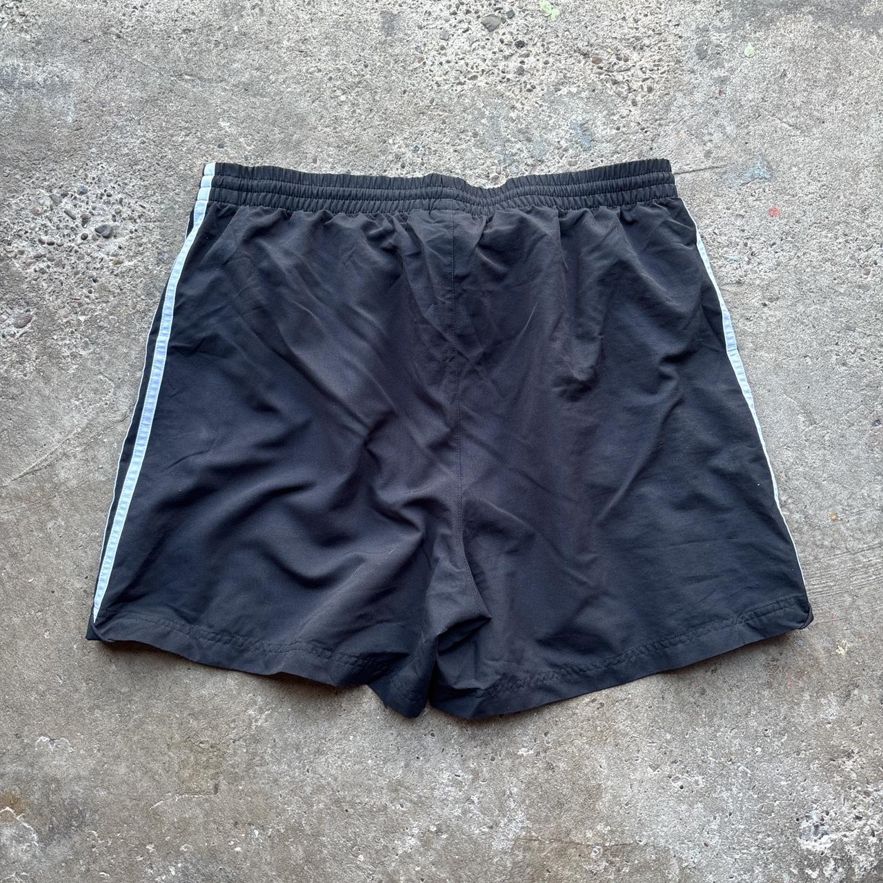 00s Black Adidas active wear shorts