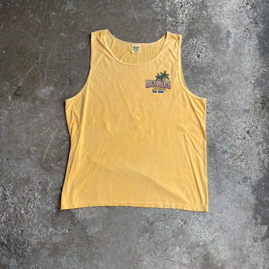 Orange/Peach ‘Hogs Breath’ Graphic Tank Top - XL
