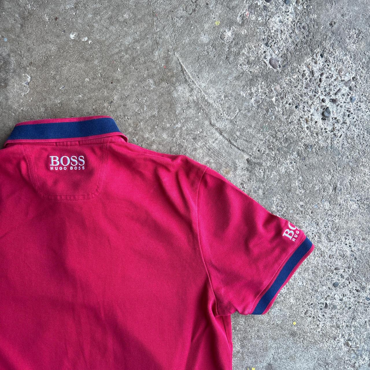 Red ‘The Open’ Hugo Boss Marshal Polo Shirt