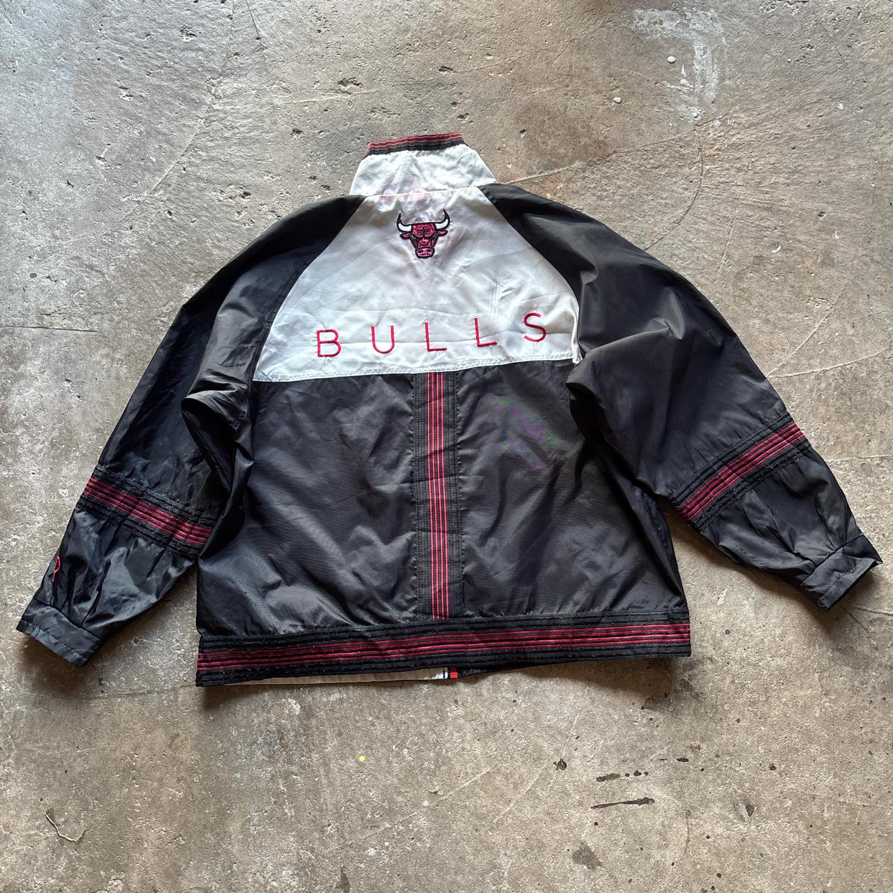 Vintage Black Chicago Bulls Jacket - XL