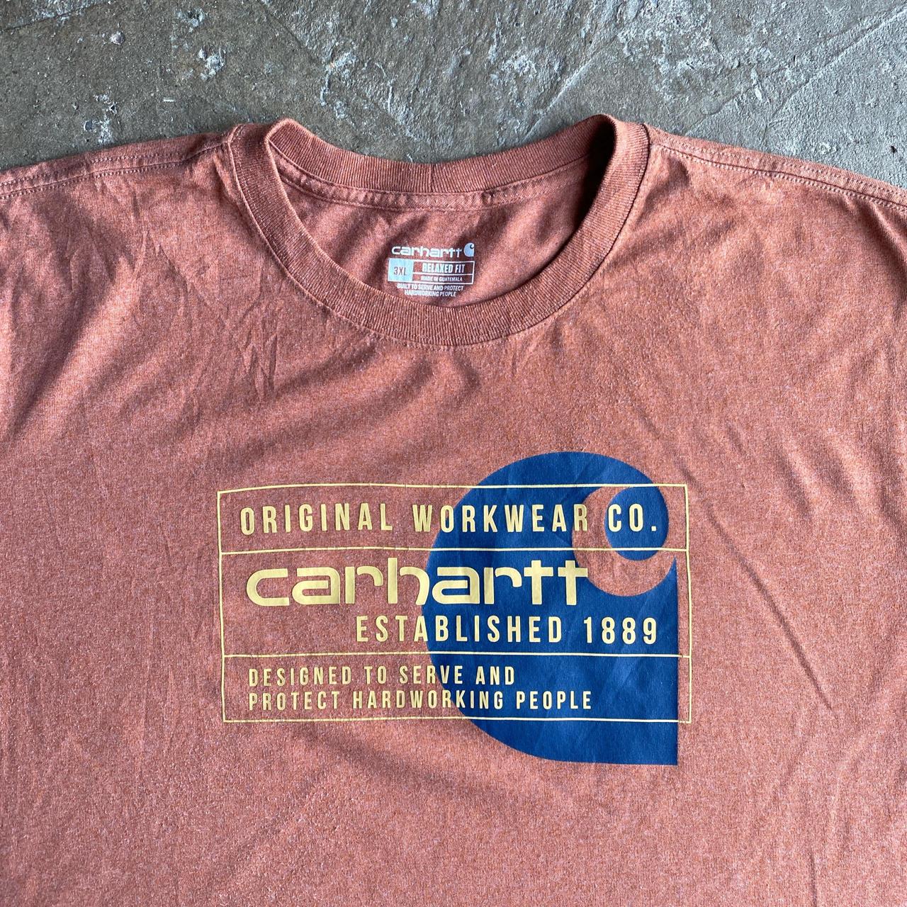 Peach Graphic Carhartt T-Shirt - 3XL