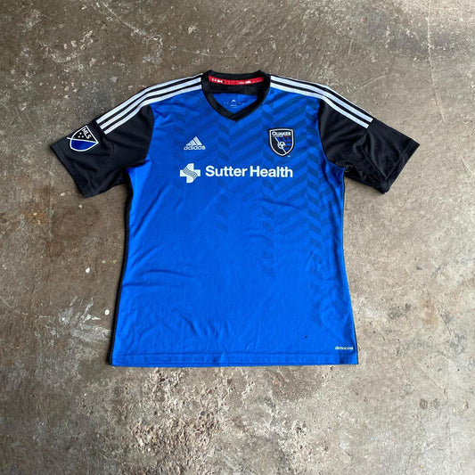 Adidas San Jose Earthquakes Football Shirt - L