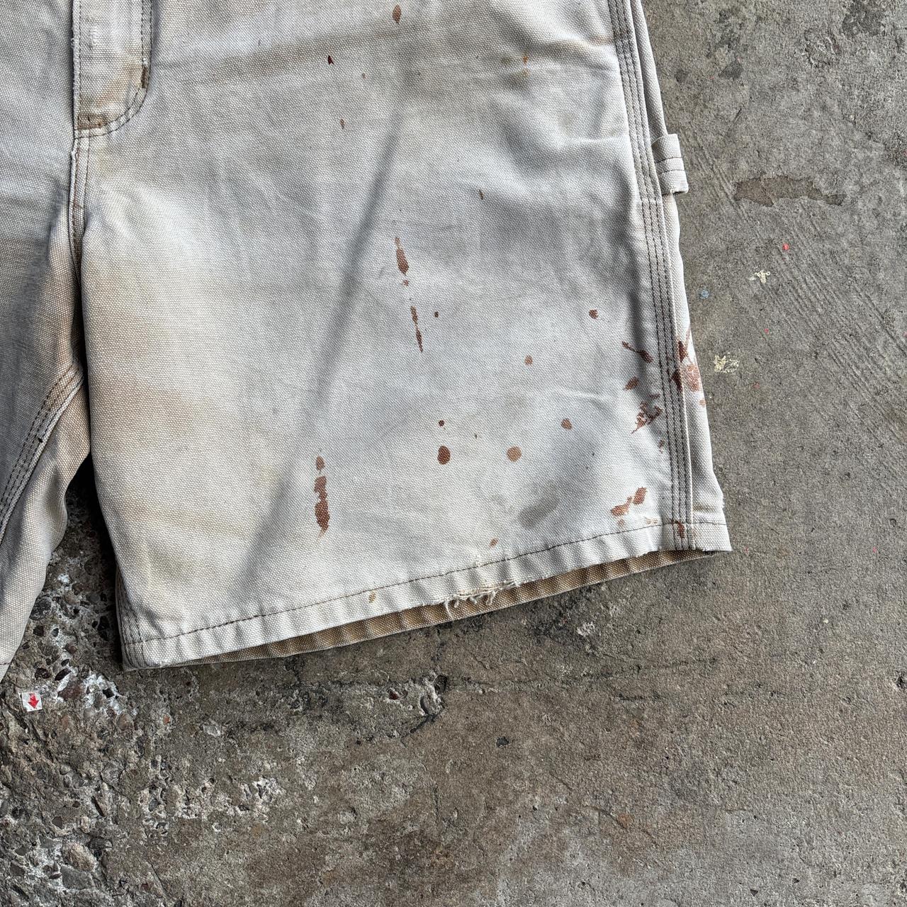 Tan Carhartt shorts