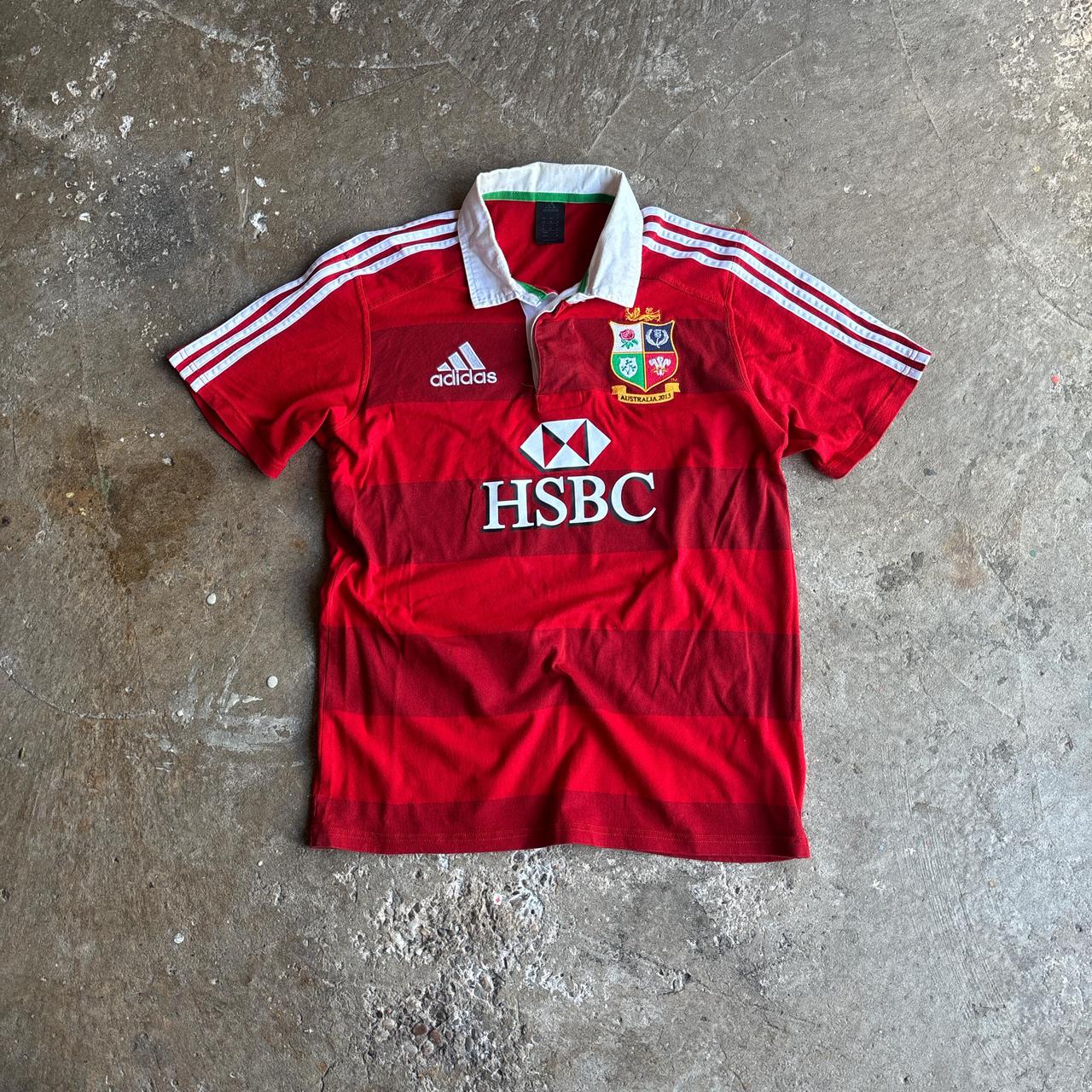 Red Lions 2013 Tour Adidas Rugby Jersey