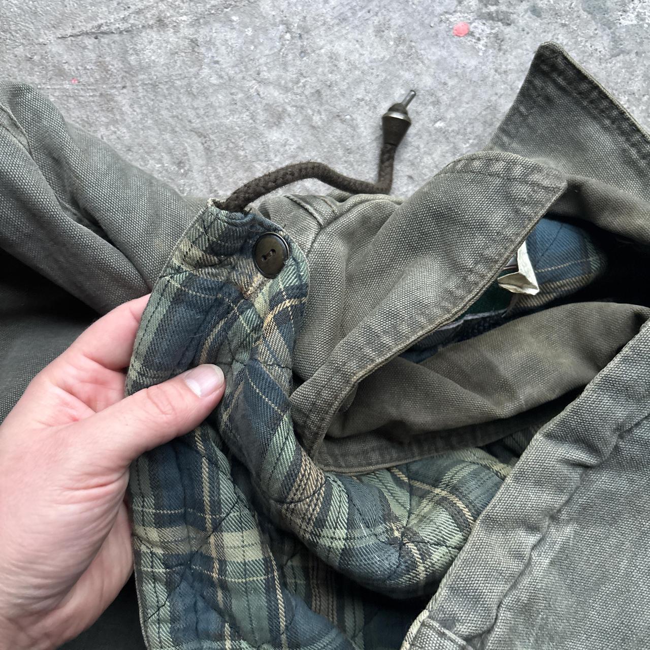 Vintage Khaki Green workwear jacket - XL