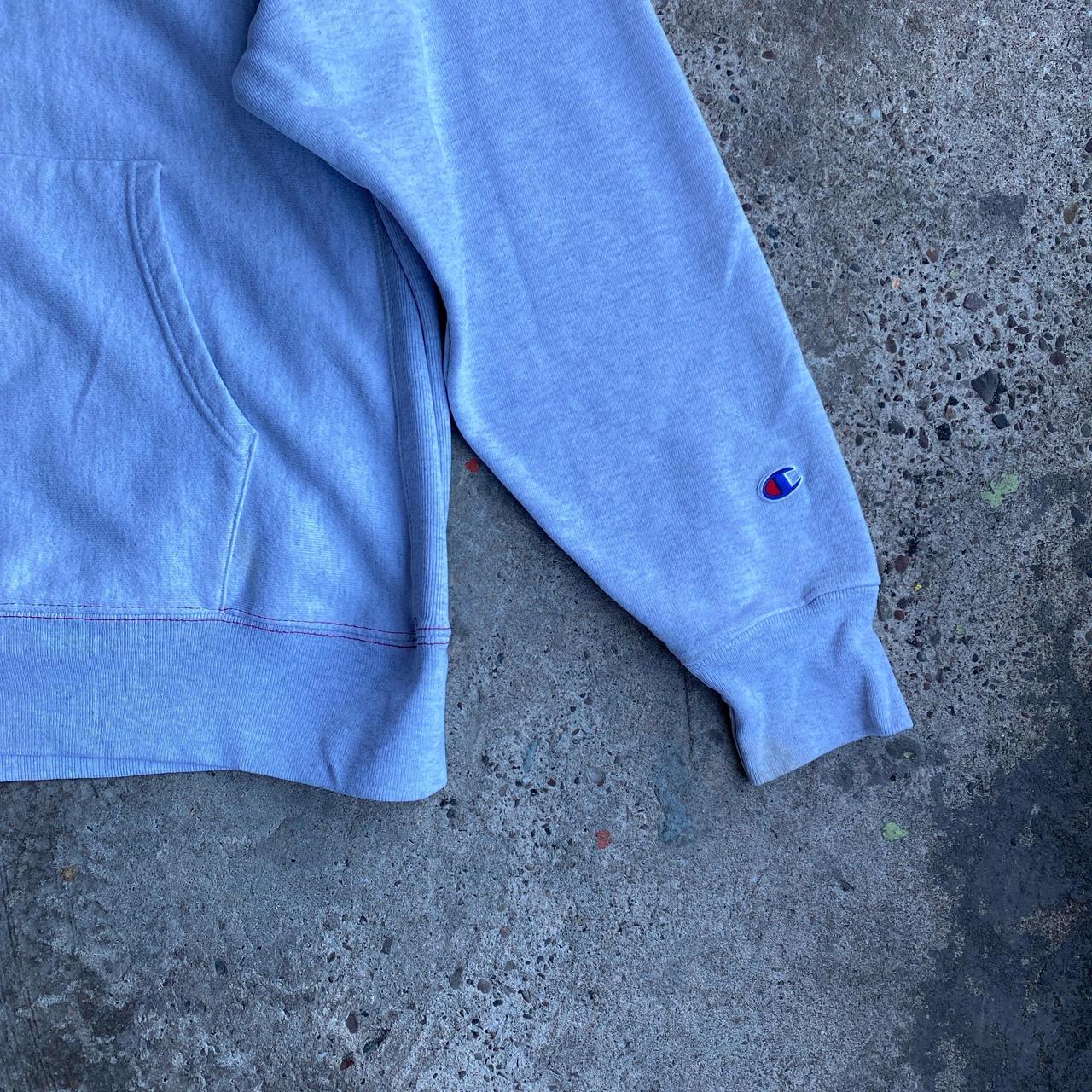 Grey Champion Drawstring Hoodie - XL