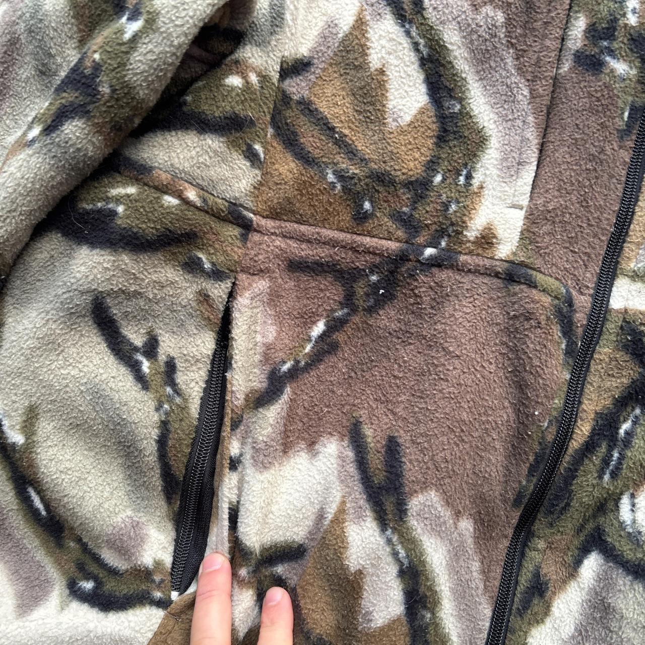 Camo Predator hunting fleece - L