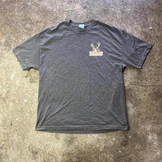 Grey Buck Wear graphic tee