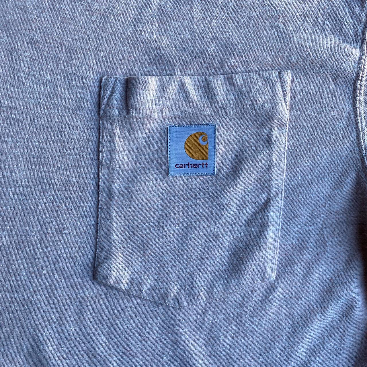 Light Purple Carhartt Single Pocket T-Shirt - S