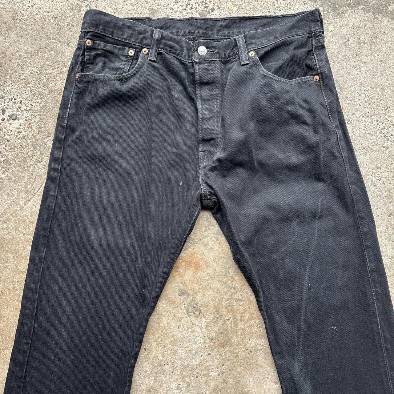 Black Levi’s 501 denim jeans - W36