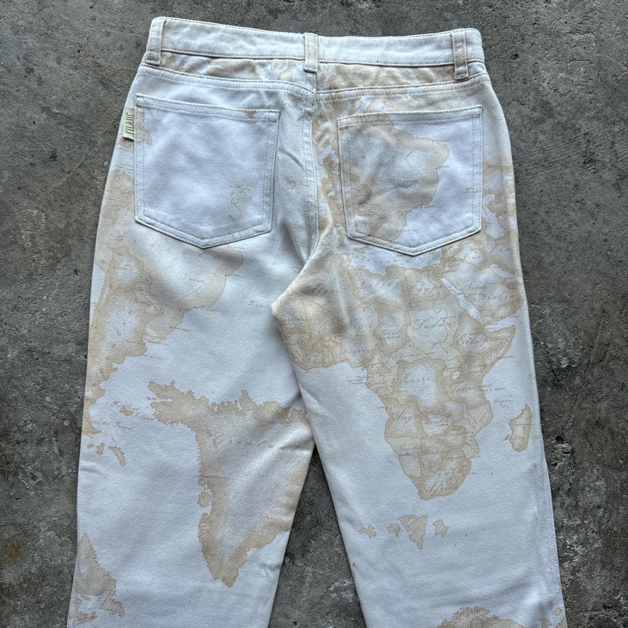 Cream and beige l’classe voyages trousers