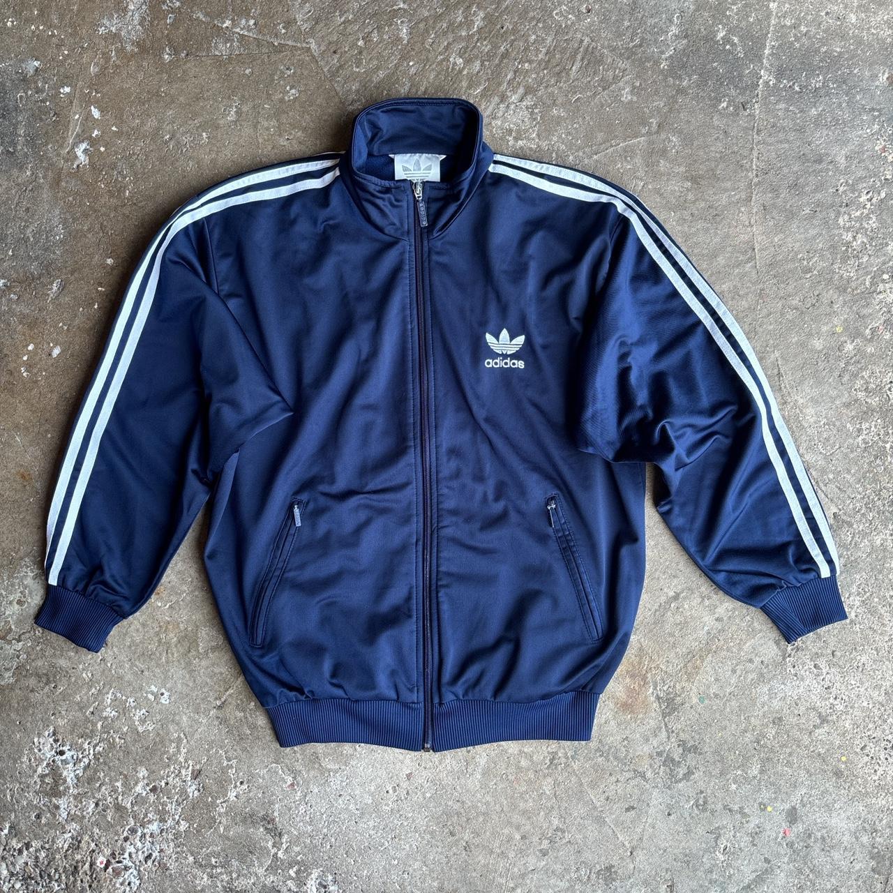 Navy 90s Adidas Track jacket
