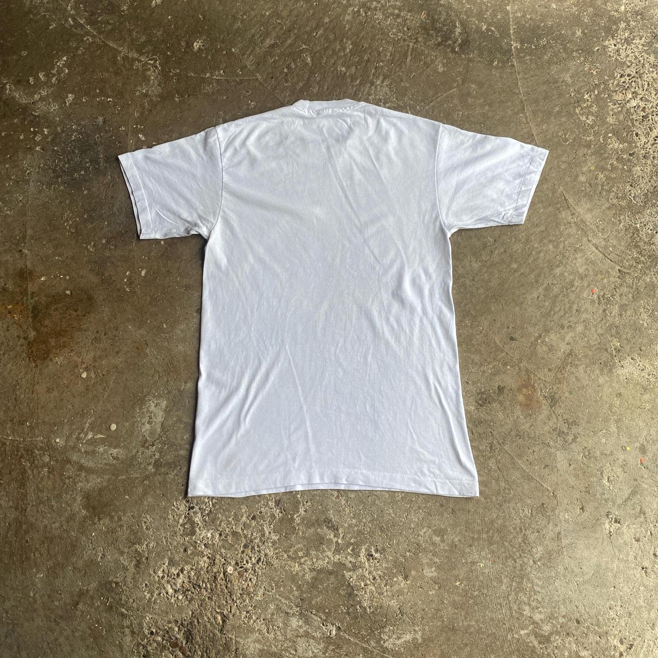 Vintage White Single Stitch Graphic Lake Tahoe T-Shirt - M