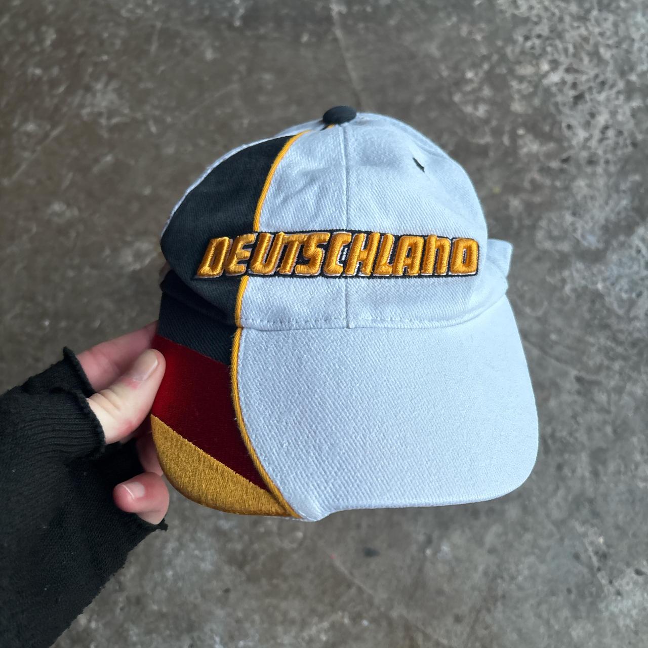White ‘Deutschland’ Cap- (One size)