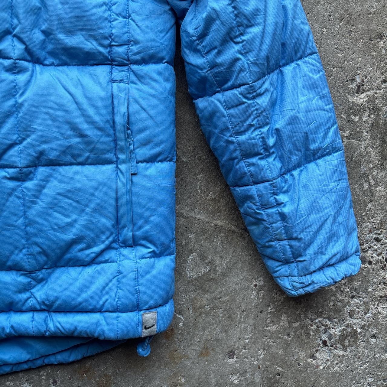 00s Blue Nike Puffer - S