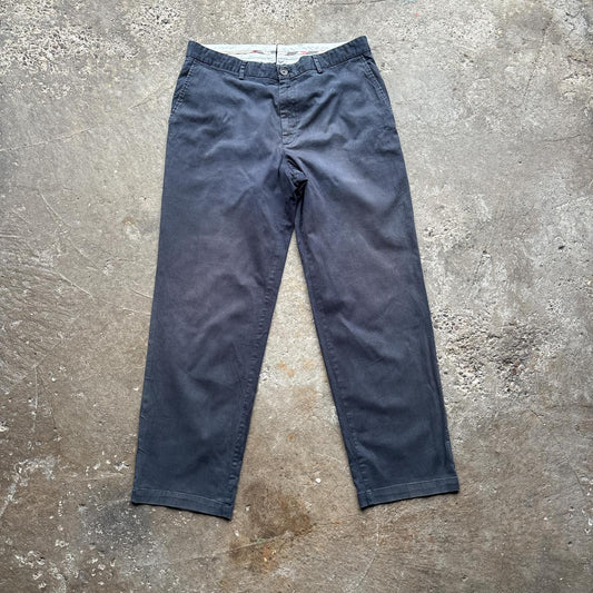 Navy Burberry Chino Trouser - W46