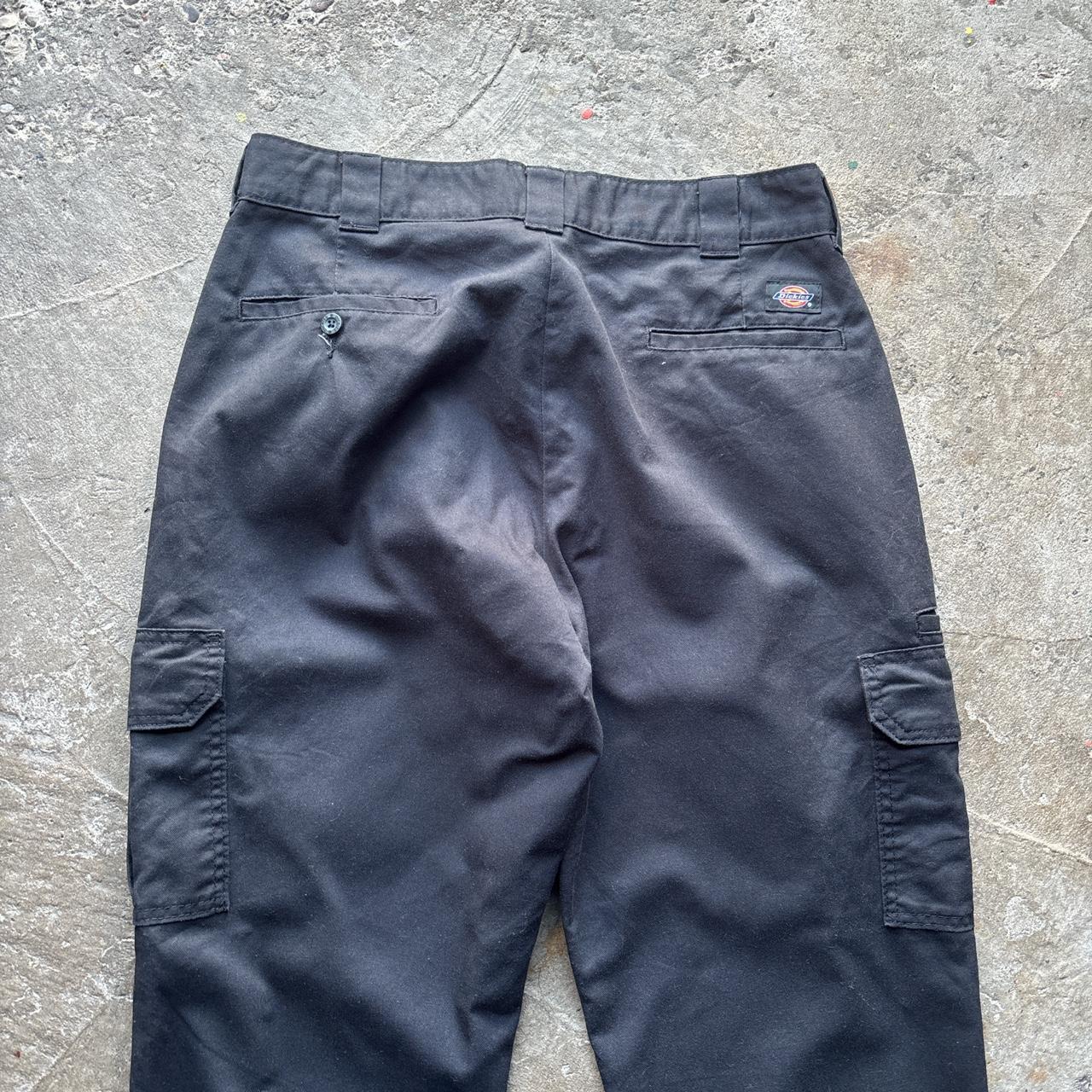 Black Dickies Regular Straight Cargo Trousers - W36