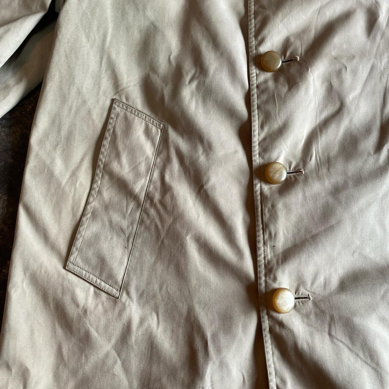 Vintage Cream Aquascutum Trench Coat - L