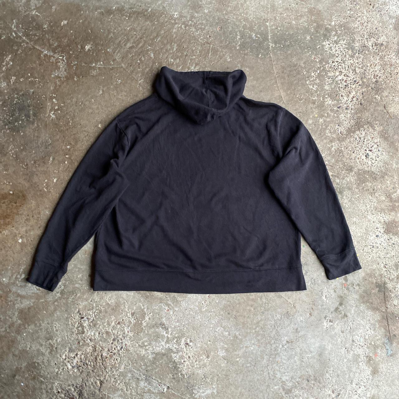 Black Champion Logo Hoodie - 2XL