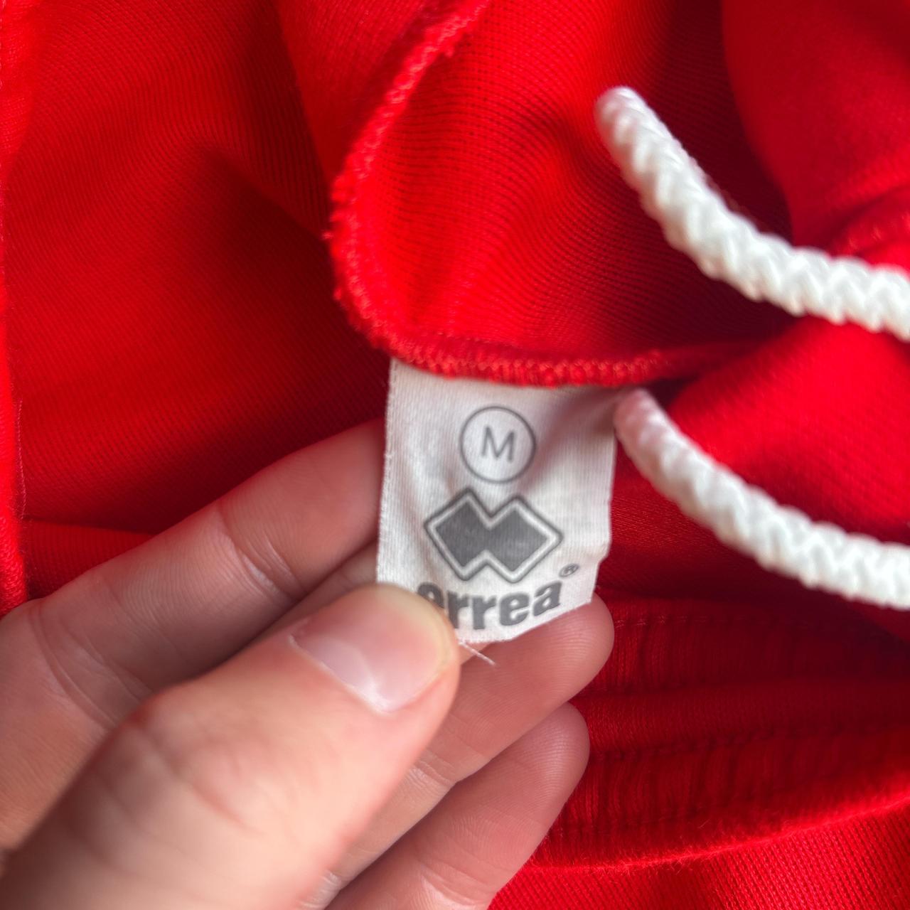 Red US Grosseto Errea 90’s Football Shorts