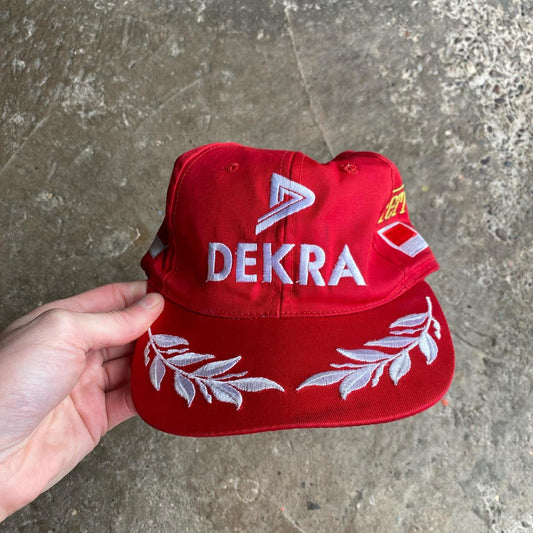 Red Dekra Ferrari Formula 1 Cap - One Size