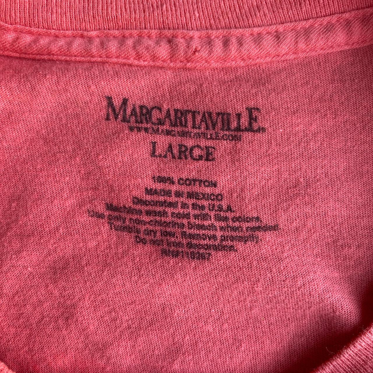 Pink Margaritaville Graphic Bar T-Shirt - L