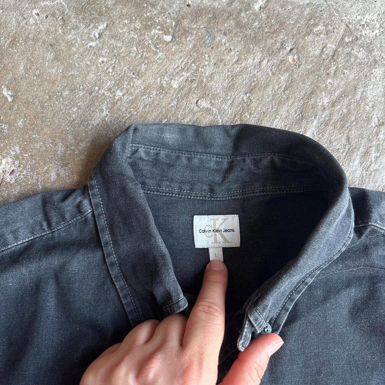 90s black vintage Calvin Klein shirt