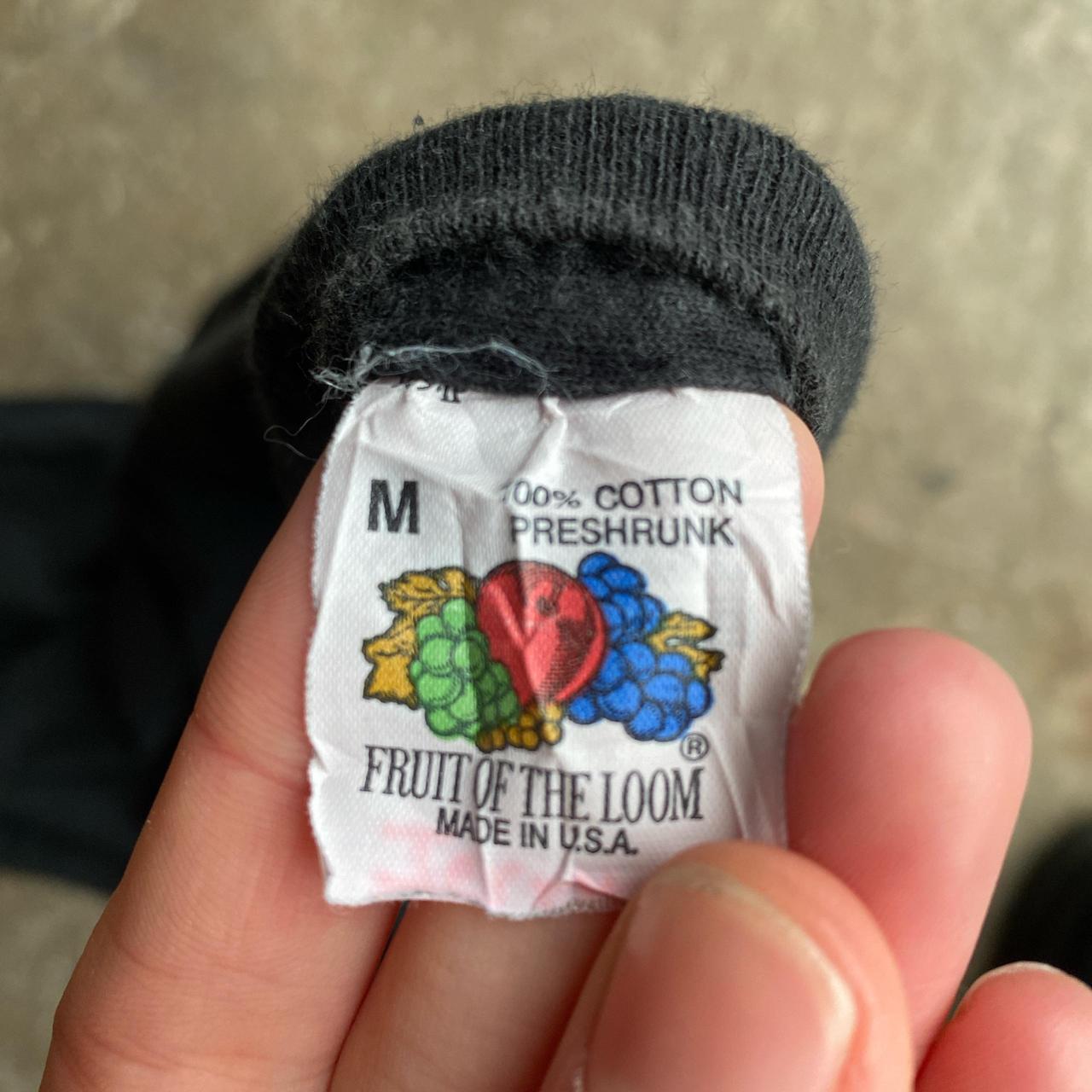 Black Single Stitch Pocket T-Shirt - M