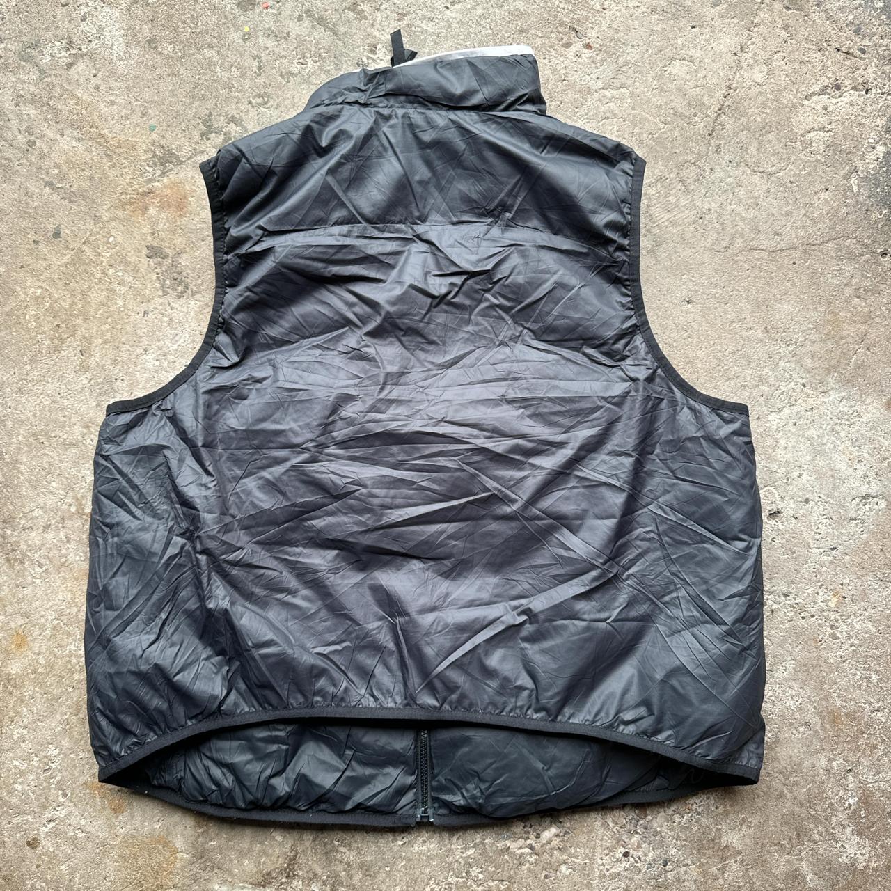 Black Nike reversible puffer gilet