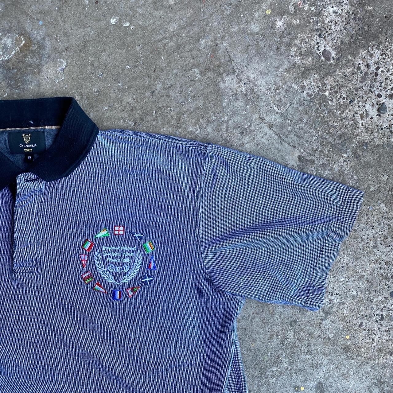 Grey Guinness ‘Six Nations’ Polo Shirt