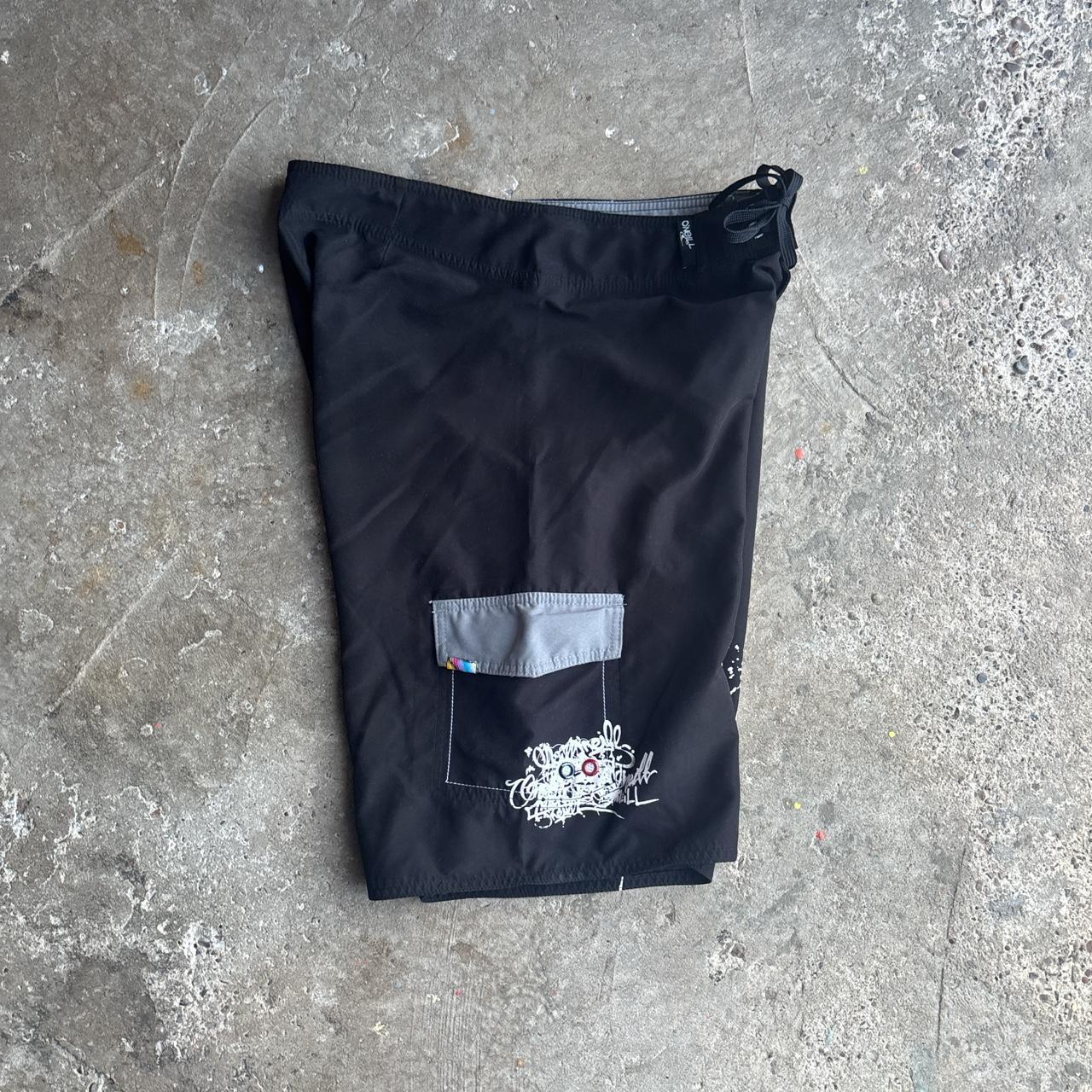 Black O’Neill Graphic Swim Shorts